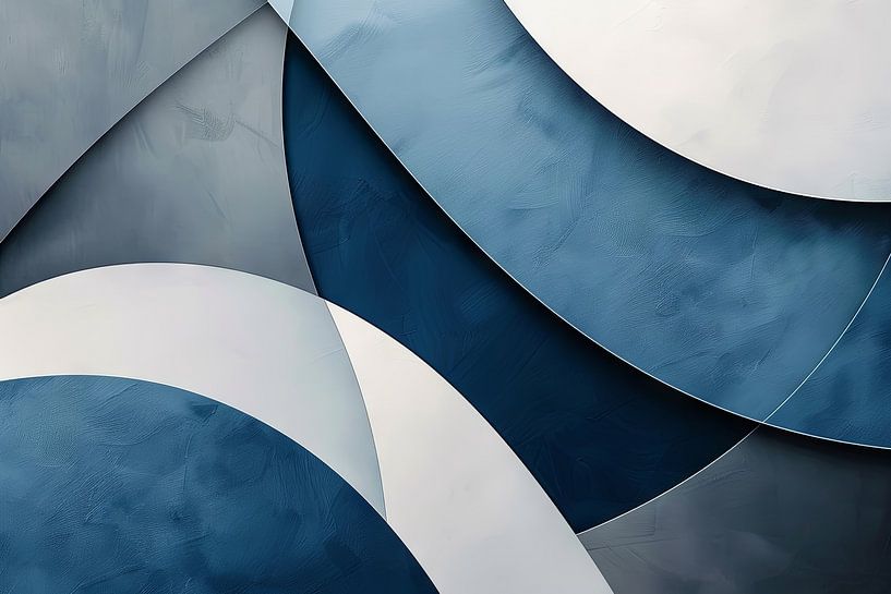 Flowing geometry by Poster Art Shop
