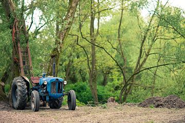 Tractor in bos