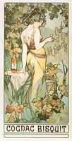 Cognac Bisquit by Alphonse Mucha