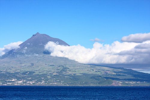 Vulkaan Pico Azoren