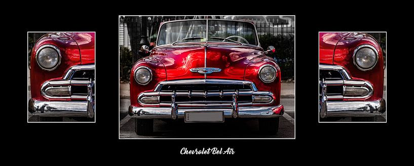 Triptych Chevrolet Bel Air by Dieter Walther