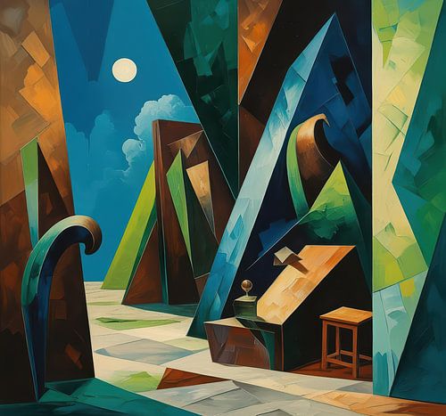 Dans la maison des cristaux