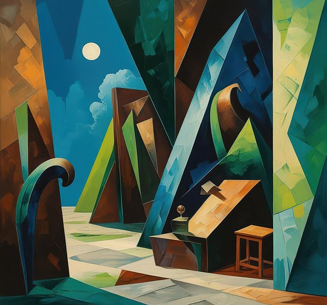 In the house of crystals by Kay Weber