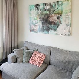 Customer photo: Angie green by Atelier Paint-Ing, on canvas