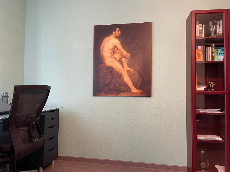 Male Nude, Manuel Ignacio Vázquez
