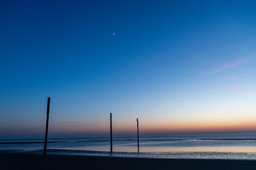 Coucher de soleil sur la mer des Wadden 1