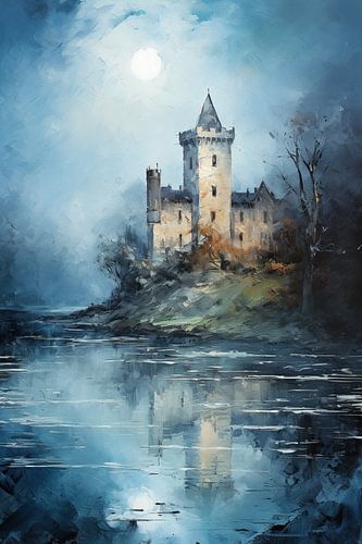 Moonlight on the Castle