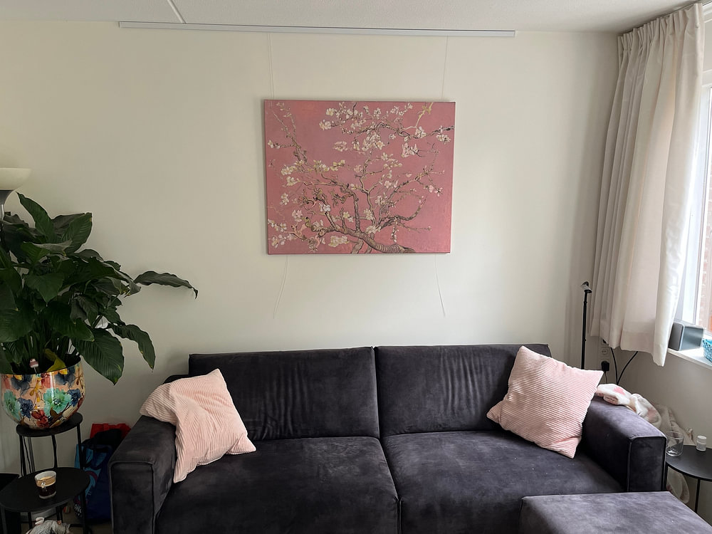Amandelbloesem van Vincent van Gogh (roze)