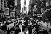 Time Square in Schwarz von Umana Erikson Miniaturansicht