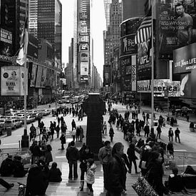 Time Square in Schwarz von Umana Erikson