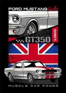 Ford Mustang Shelby GT350 Muscle Car