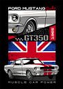 Ford Mustang Shelby GT350 Muscle Car by Adam Khabibi thumbnail