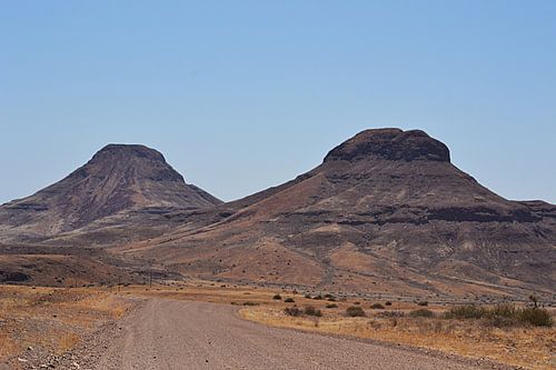 In the middle of nowhere in Namibië