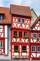 Half-timbered house in Ochsenfurt, Germany