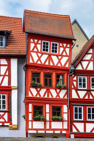 Half-timbered house in Ochsenfurt, Germany by Adelheid Smitt