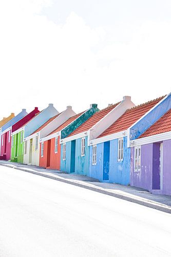 Bunte Häuser Curacao