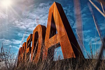 Breda letters on a sunny day by Chihong