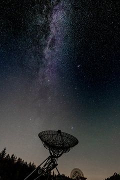 De Melkweg - Radiotelescopen Westerbork van Frank Smit Fotografie