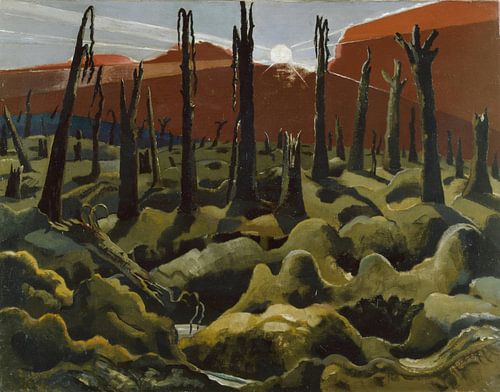Paul Nash, We maken een nieuwe wereld - 1918