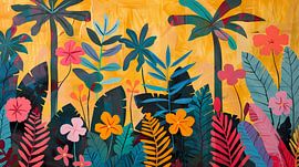 Tropical Garden by Angel Estevez