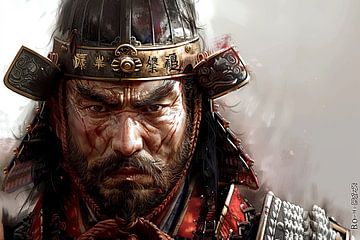 japanse veldheer,shogun,samoerai van Egon Zitter