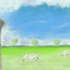 Spring Meadow – Pieterpad by Wietske Westra