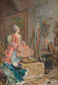 Frederik Hendrik Kaemmerer - Sitzen für ihr Portrait