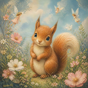 Traumwiese – Eichhörnchen