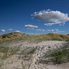 Wolken boven de duinen bij St. Peter Ording van Alexander Wolff