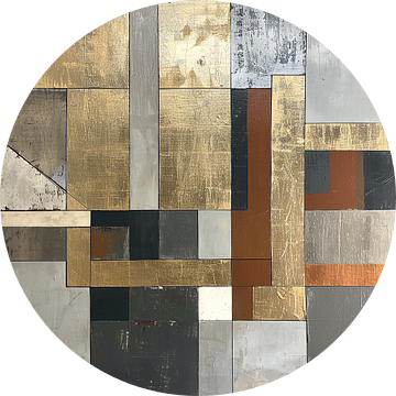 Bauhaus Japandi Abstract | Japandi van Kunst Kriebels