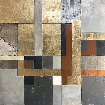 Bauhaus Japandi Abstrakt | Japandi von Kunst Laune