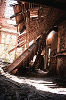collapsed roof