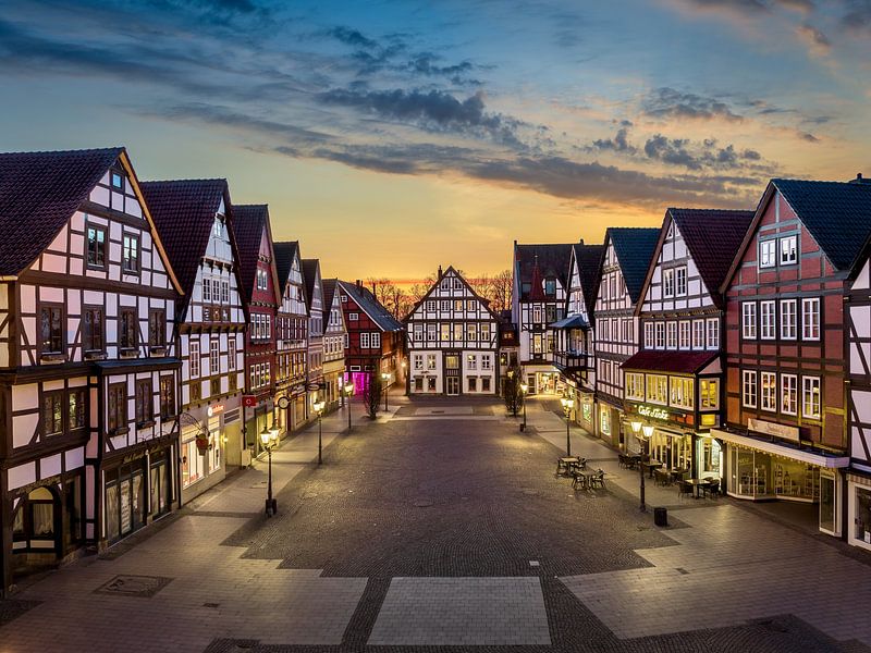 Old town of Rinteln, Germany by Michael Abid
