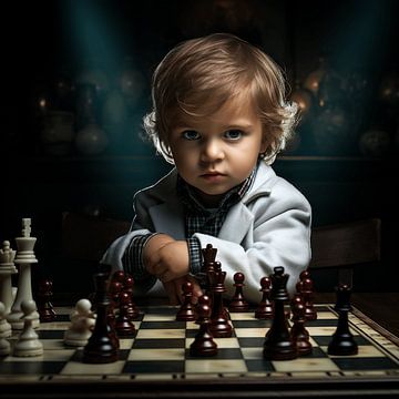 The Young Chess Genius by Karina Brouwer