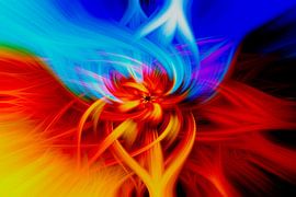 Art, lines. Digitally made