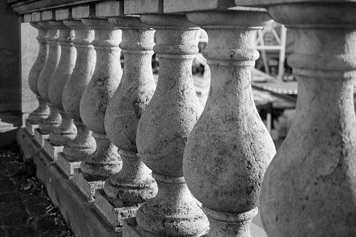 Architecture stone balusters