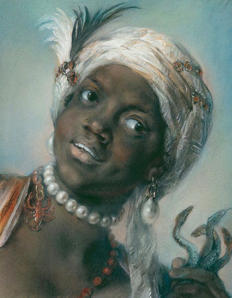 Africa, Rosalba Carriera by Masterful Masters