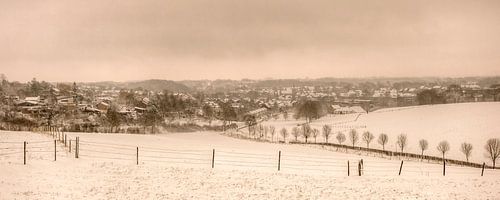 Eerste sneeuw in Simpelveld