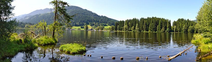 Lac de Schwarzsee près de Kitzbühel par Leopold Brix