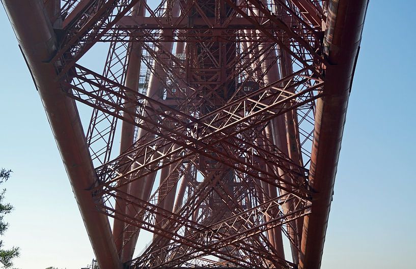 Le Forth Bridge est un pont ferroviaire à double voie qui enjambe le Firth of Forth. par Babetts Bildergalerie