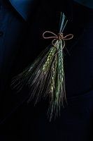 Stoere corsage van graan