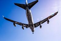 KLM Boeing 747 overhead