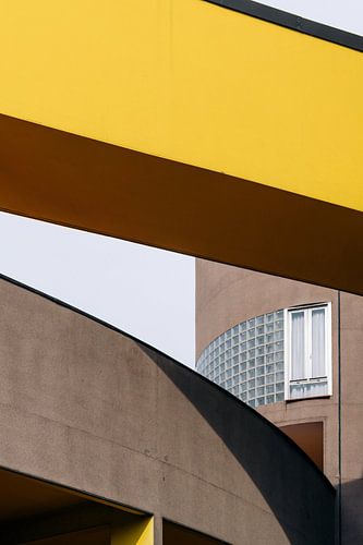 Gallaratese ᝢ reisfotografie Milaan Italië ᝢ dynamische architectuurfo
