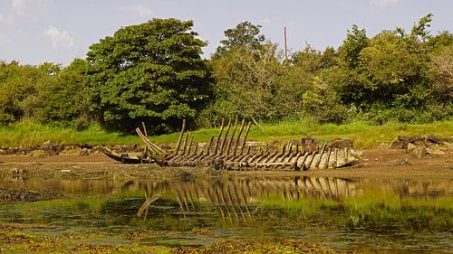 Bootwrak in Dulasbaai