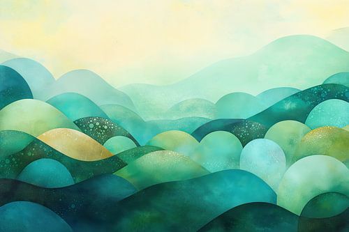 Surrealistische Landschaft