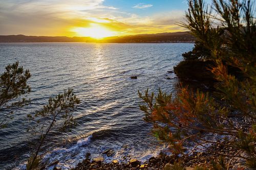 La baie dorée de Saint-Cyr-le-Lecques