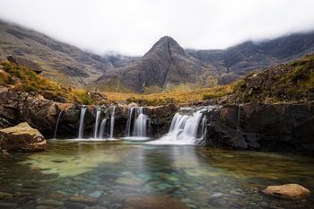 Waterfall at the Fairy Pools on Skye