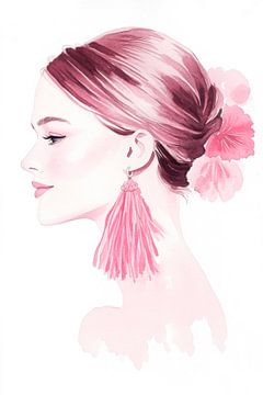 Elegance in delicate colours by Poster Art Shop