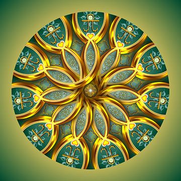 Crystal Mandala-SANAT KUMARA by SHANA-Lichtpionier