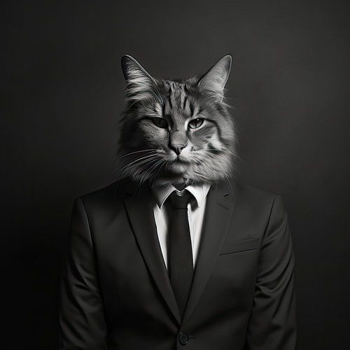 Chat de ville avec classe